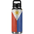 Philippines Flag Distressed YETI Rambler 36oz Bottle Skin